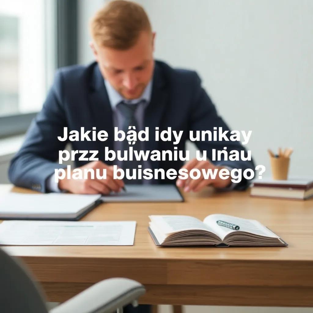 Jakie błędy unikać przy budowaniu planu biznesowego?