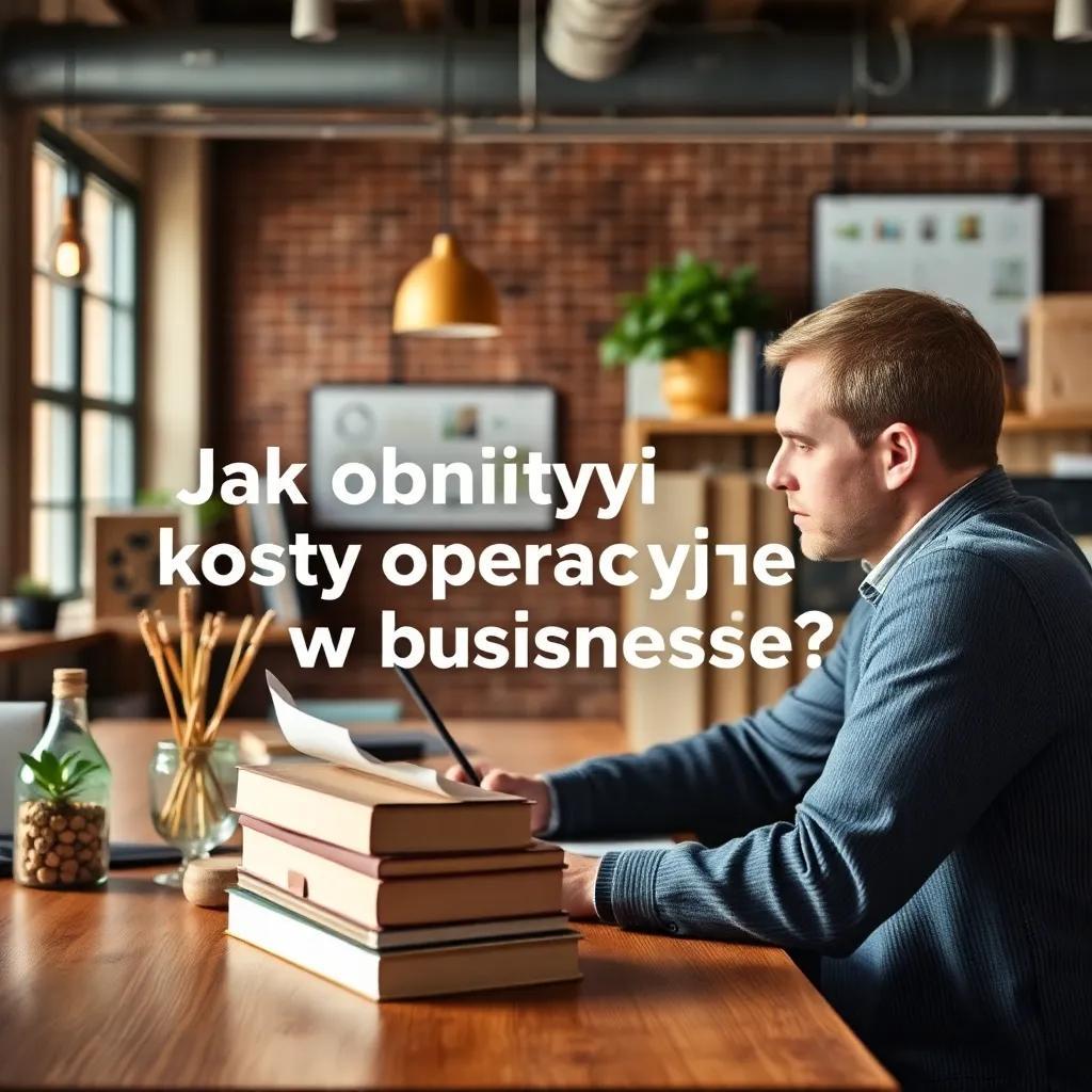 Jak obniżyć koszty operacyjne w biznesie?
