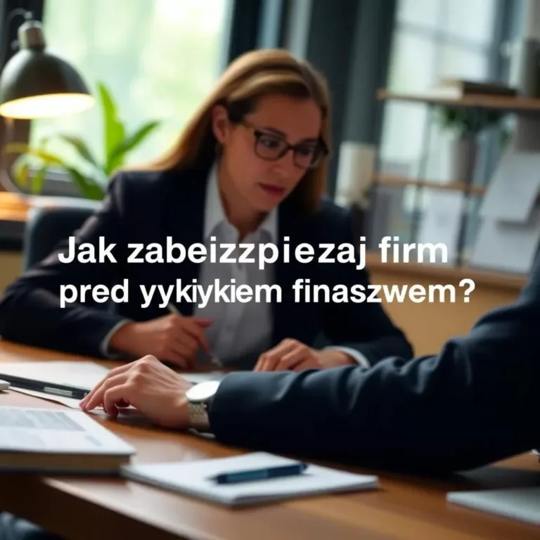 Jak zabezpieczyć firmę przed ryzykiem finansowym?