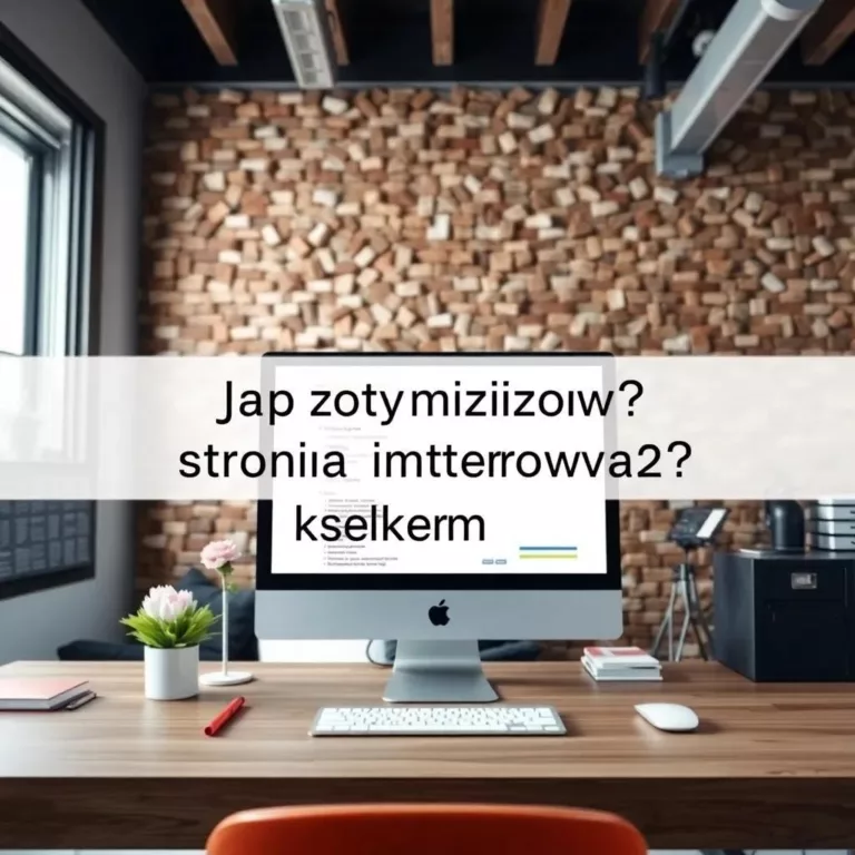 Jak zoptymalizować stronę internetową pod kątem SEO?