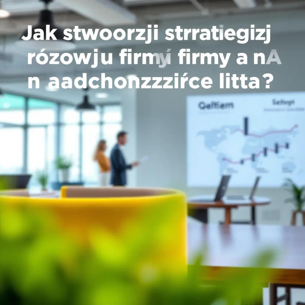 Jak stworzyć strategię rozwoju firmy na nadchodzące lata?