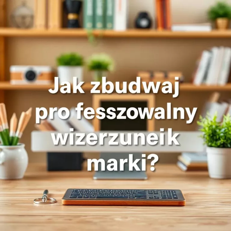Jak zbudować profesjonalny wizerunek marki?